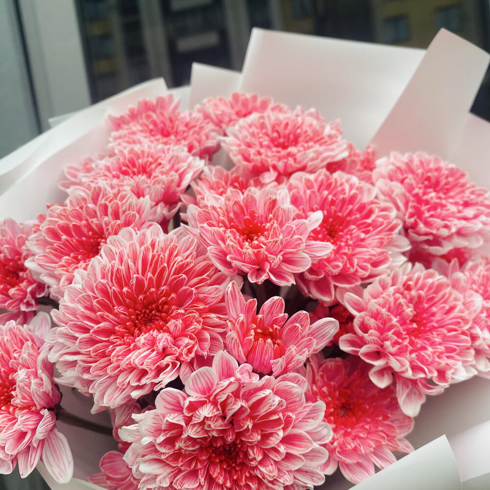 Букет из хризантем🌸