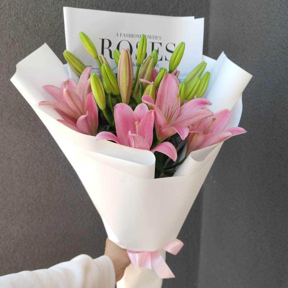 Букет из 5 лилейников🌸