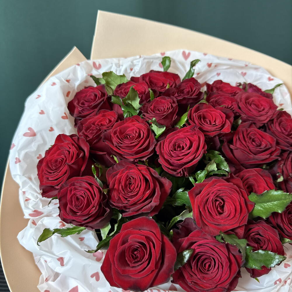 Розы 25 шт