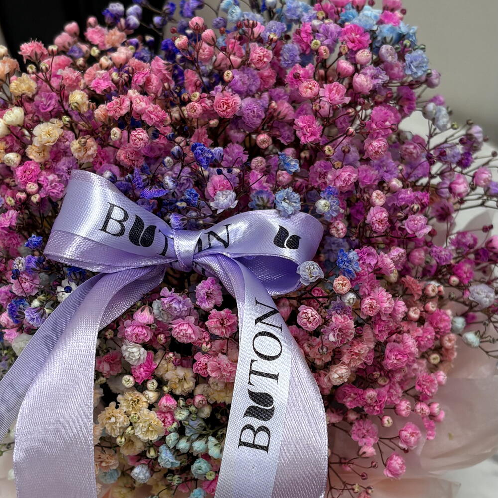 Яркая композиция гипсофила 💐🦄