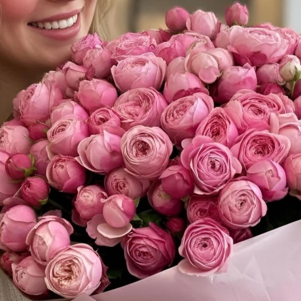 Роза пионовидная кустовая Изысканая гармония 💕