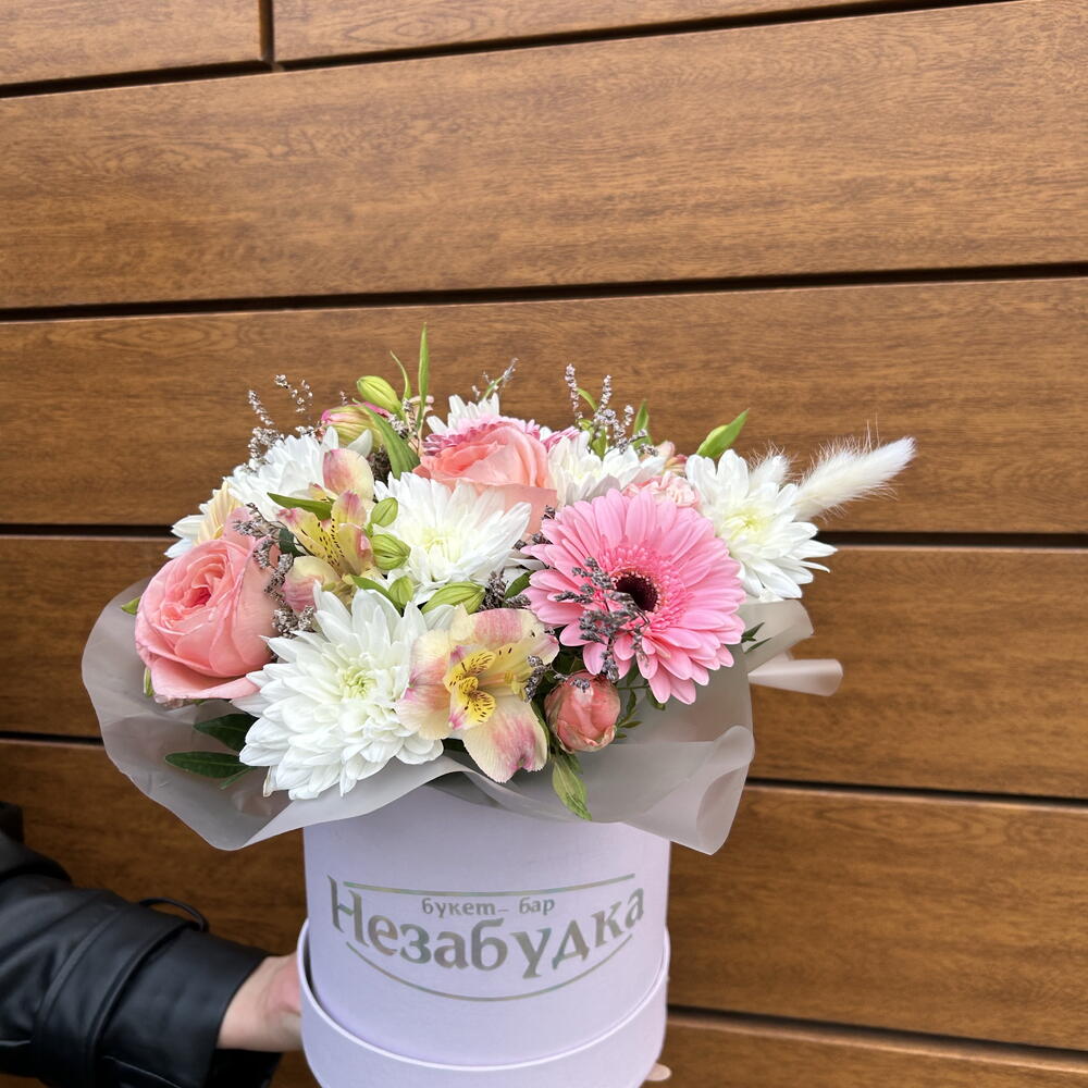 Цветы в коробке 🌸