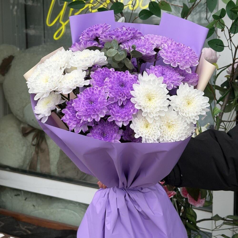 Букет 💜 микс