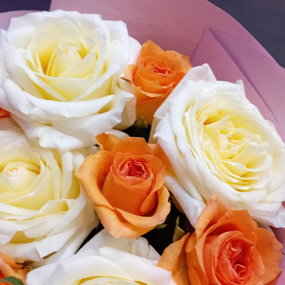 Букет с розами 🌹