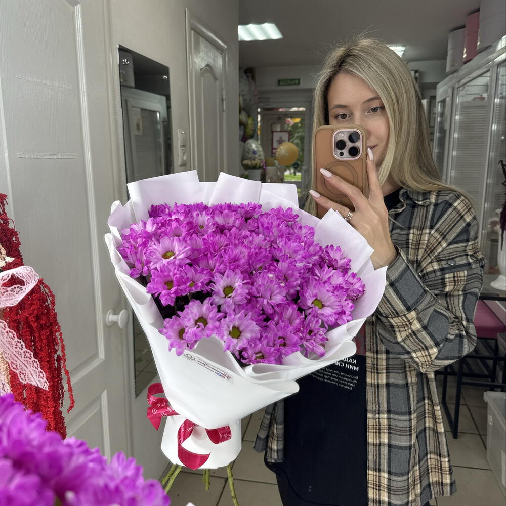 Букет хризантем