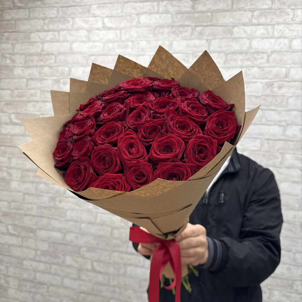 31 красная роза 🌹😍😍😍
