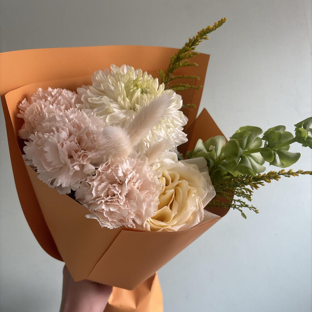 Букет из розы канделайт/хризантемы/диантуса🍂💕
