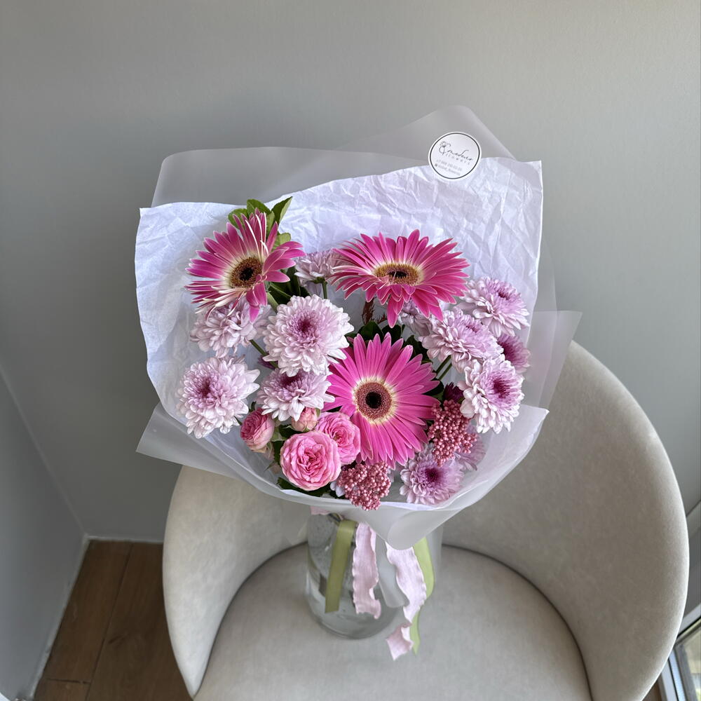 Букет с герберами 🌸