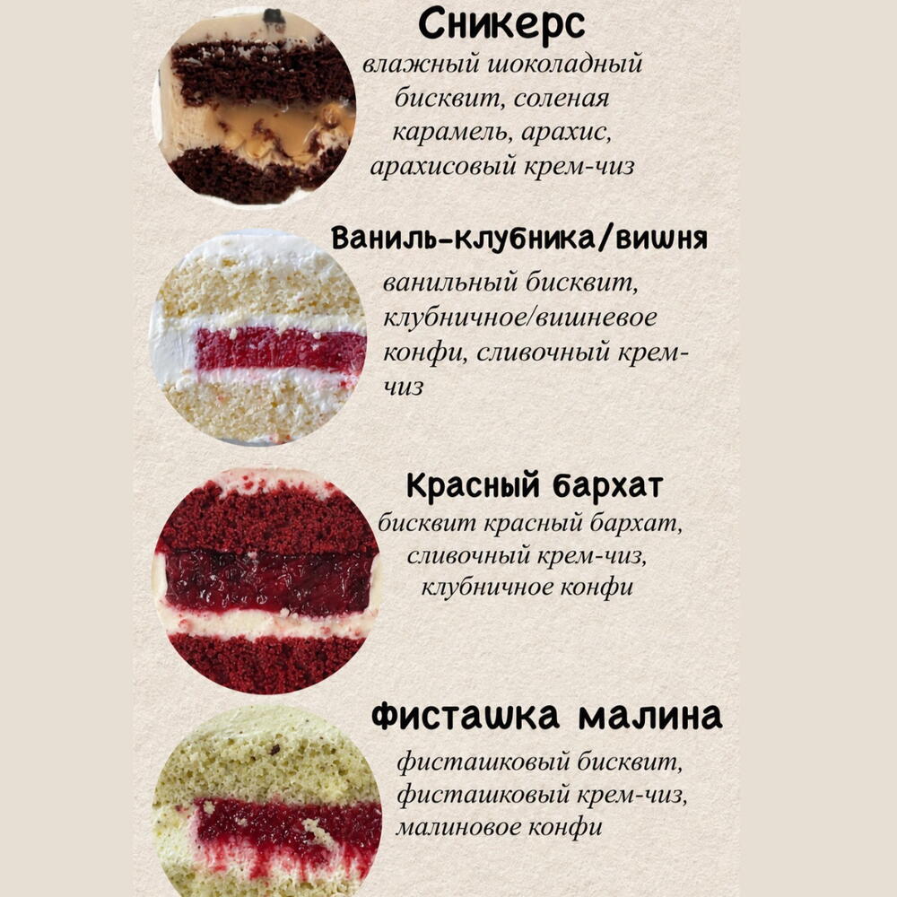 Бенто торт с вашим дизайном
