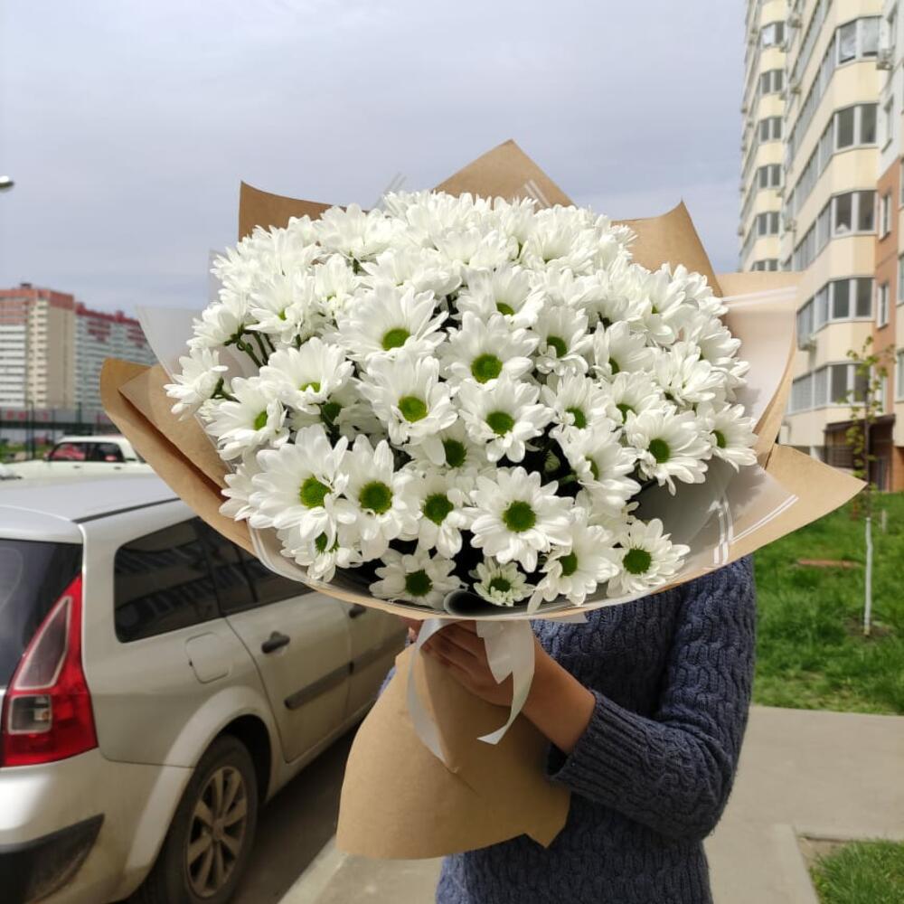 Букет из хризантем