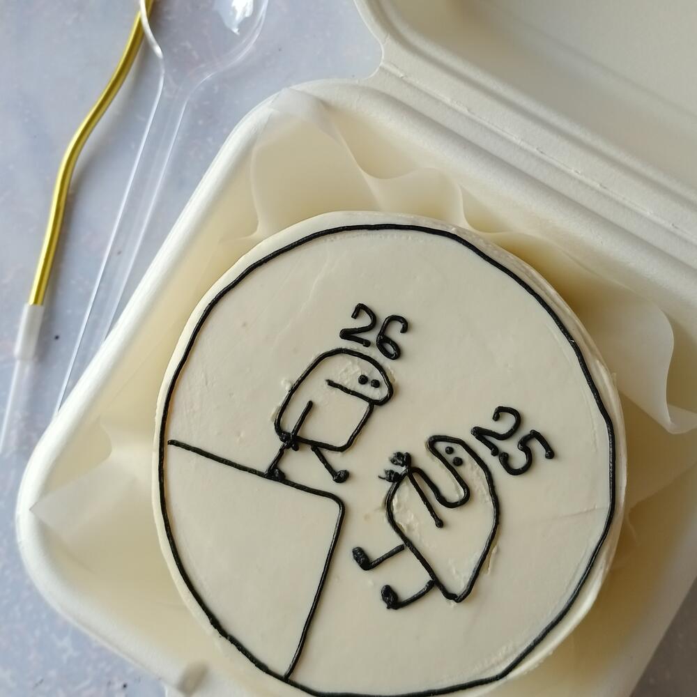 Бенто торт человечки