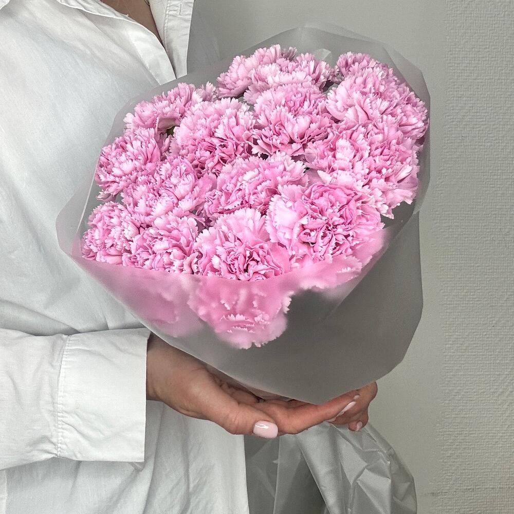 Букет стойких гвоздик, 15шт
