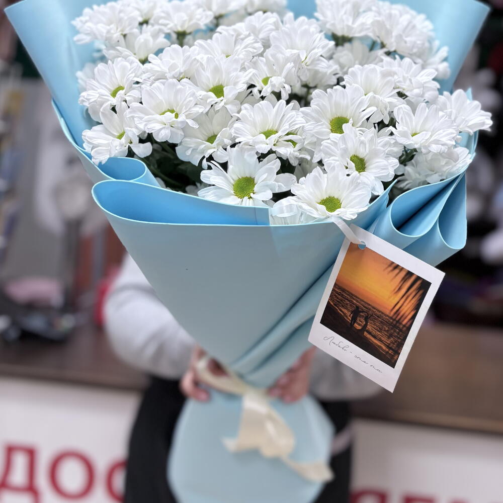 Букет Нежных Хризантем