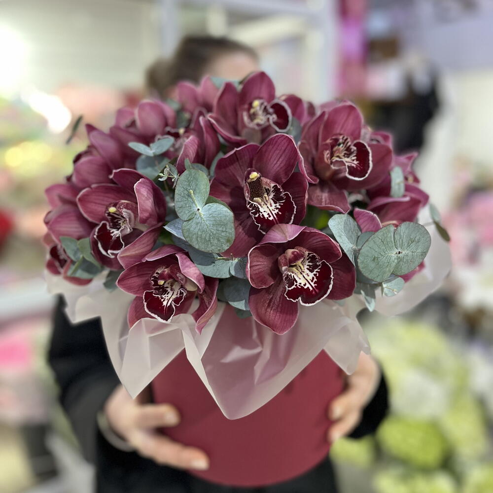 Орхидея в коробке 😍