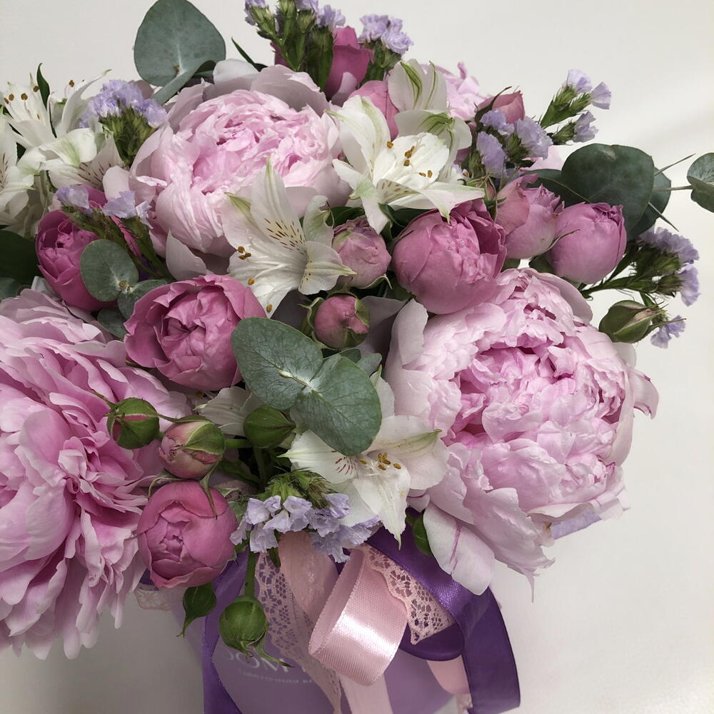🌸Шикарная композиция с пионами Bloom Room