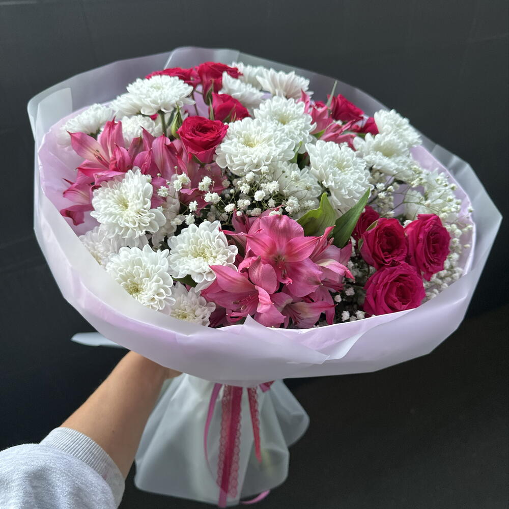 Букет 💐 Малиновый 💐