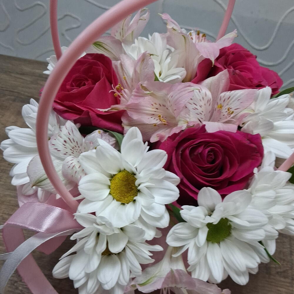 Композиция с розами