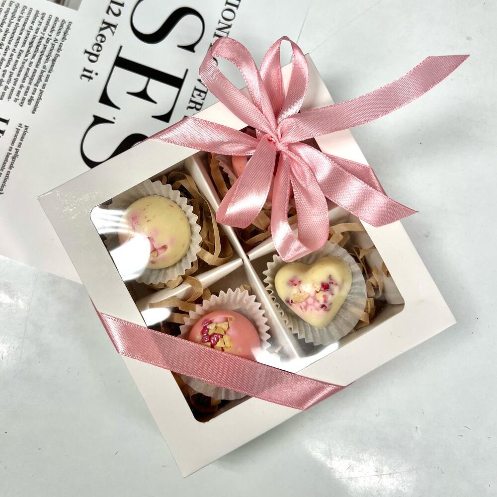 Конфеты ручной работы из бельгийского шоколада 4 шт