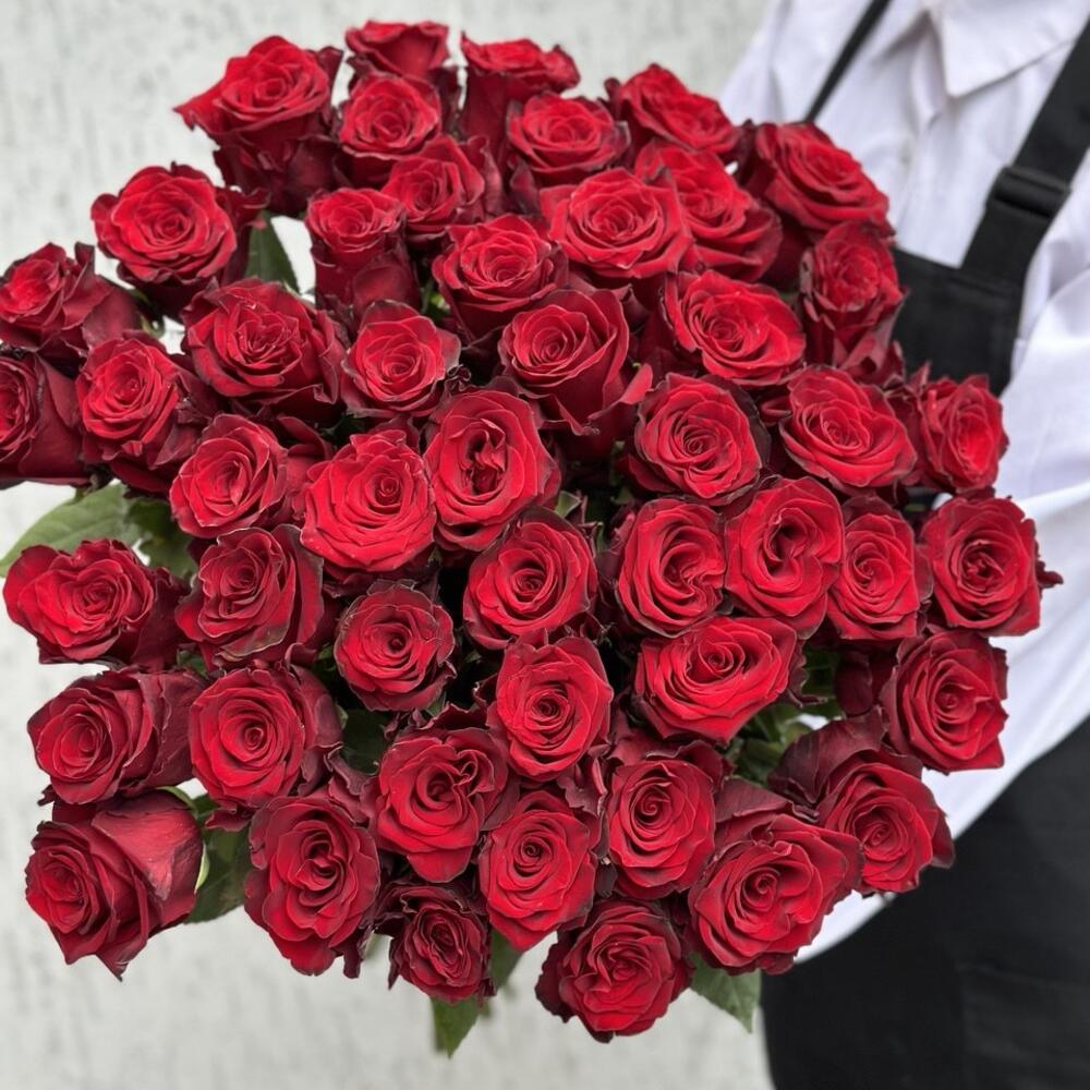 Букет из 51 красной розы