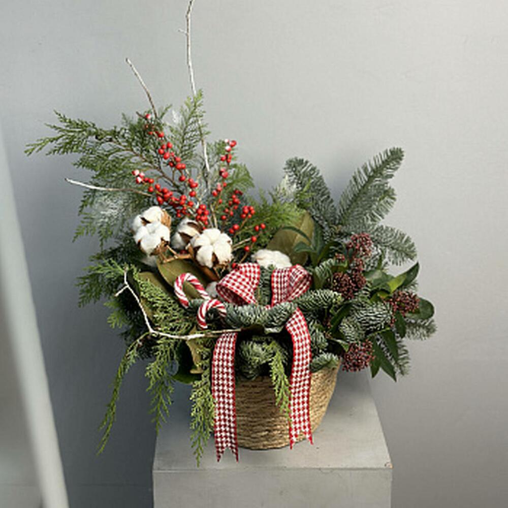 Зимняя композиция Merry Christmas