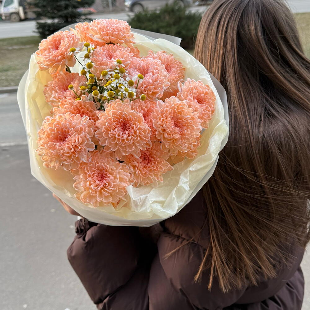 Персиковый букет
