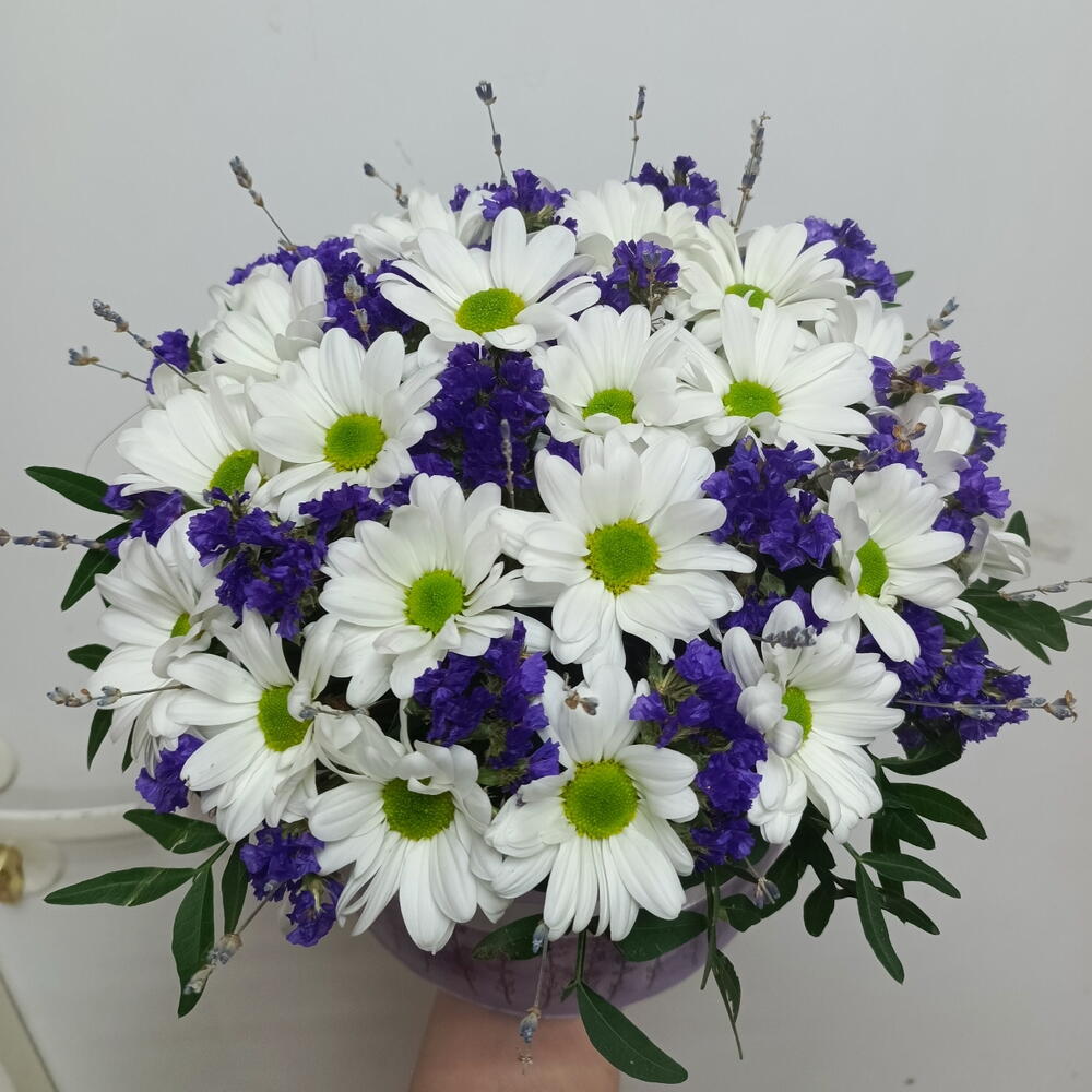 Коробка с цветами Прованс
