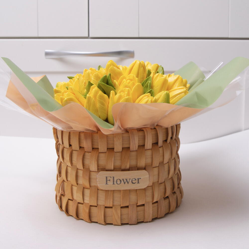 Композиция из зефира «Sweet Garden»