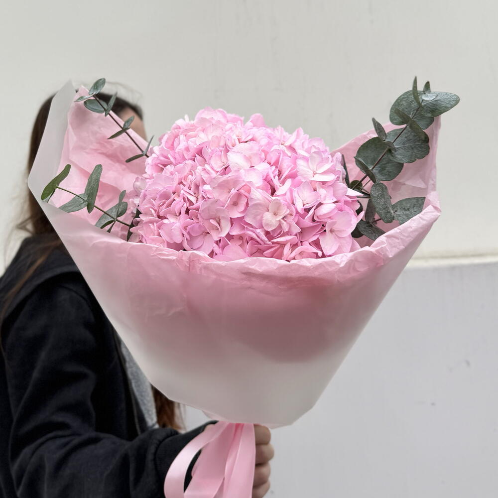 Гортензия с эвкалиптом 🌿