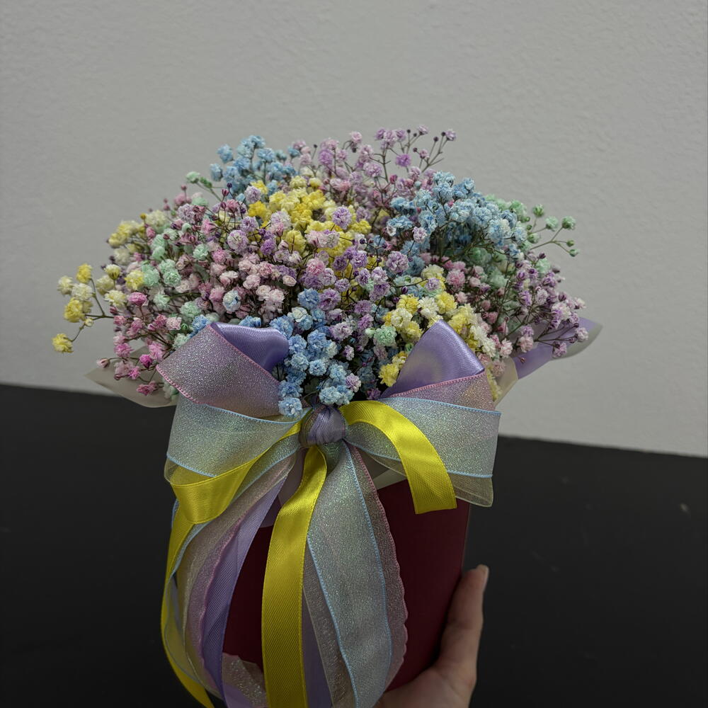 Композиция из гипсофилы