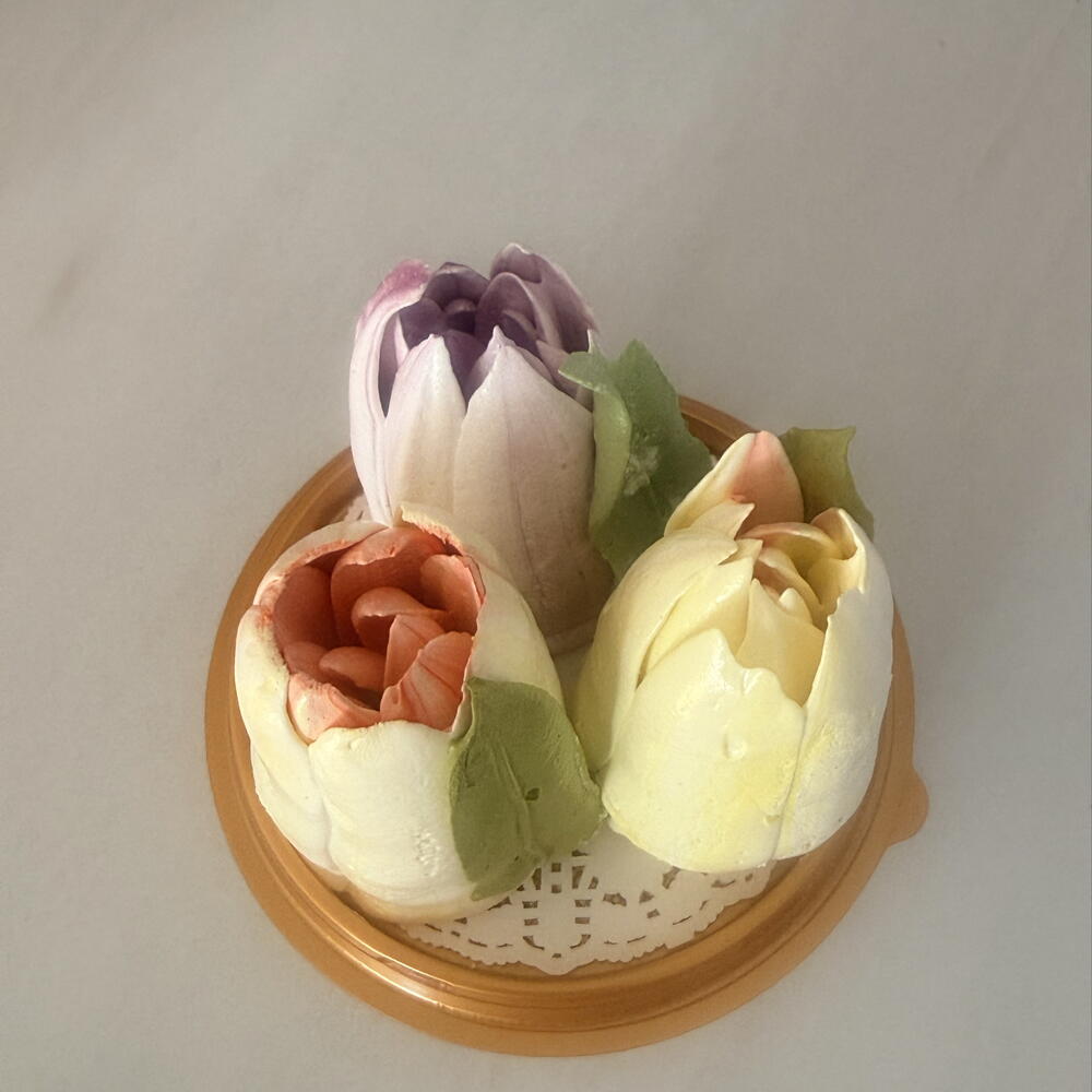 Зефирные тюльпаны в куполе
