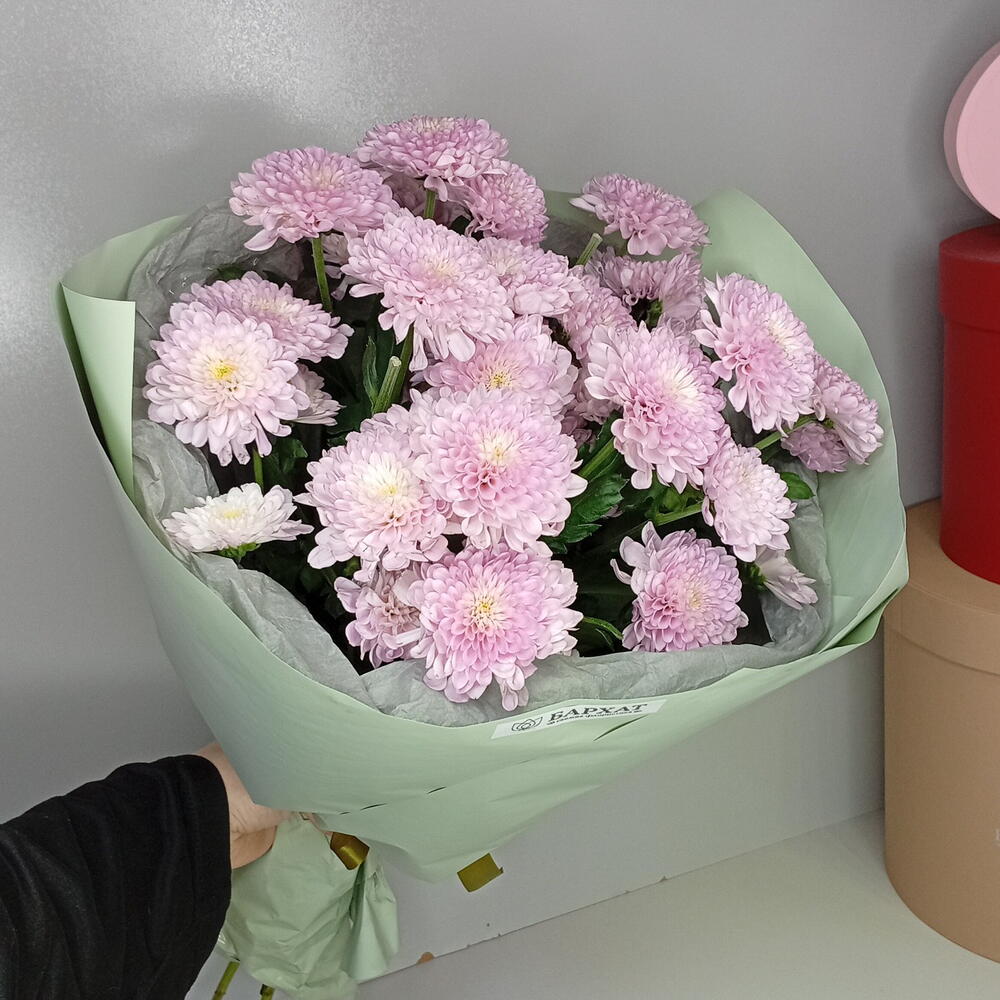 Букет из хризантем