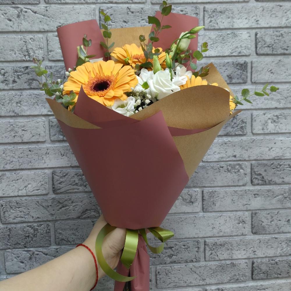 Bouquet with gerberas
