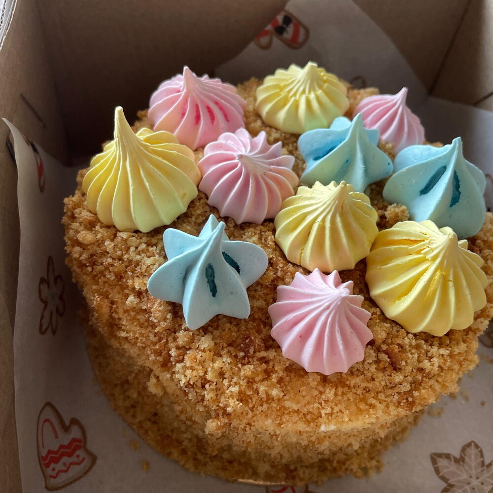 Honey Cake bento