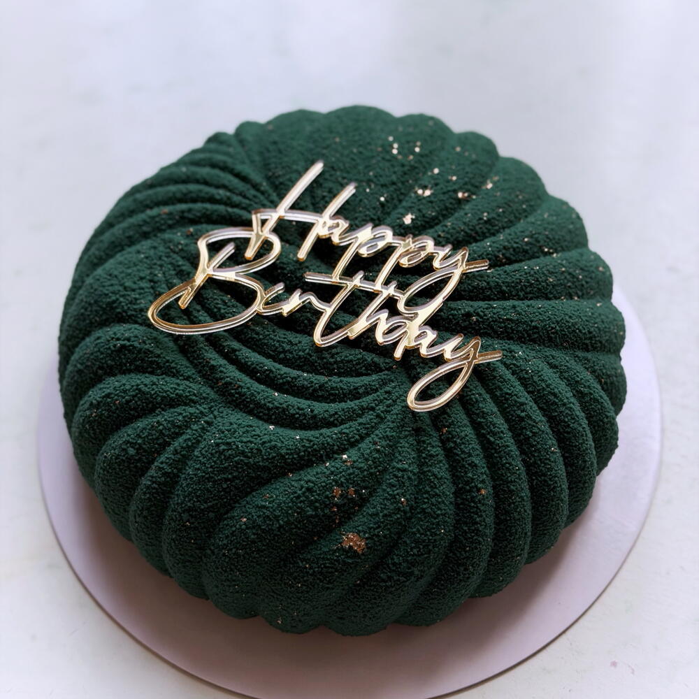 Муссовый торт «happy birthday»