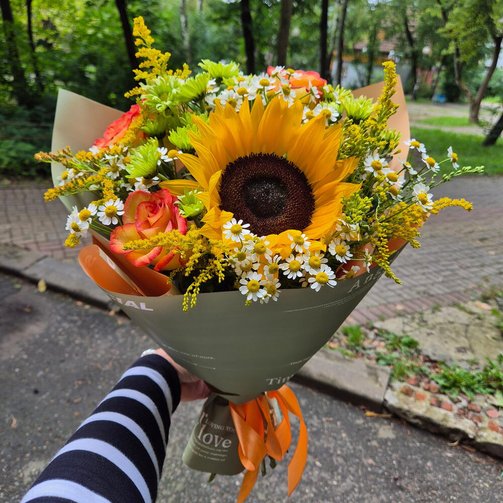 Букет ,,Солнечный"