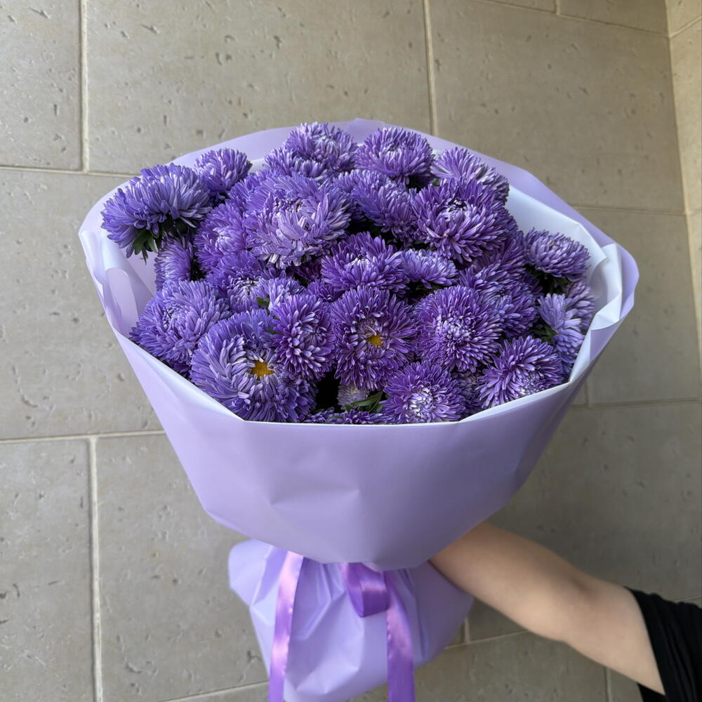 Букет астр Лаванда