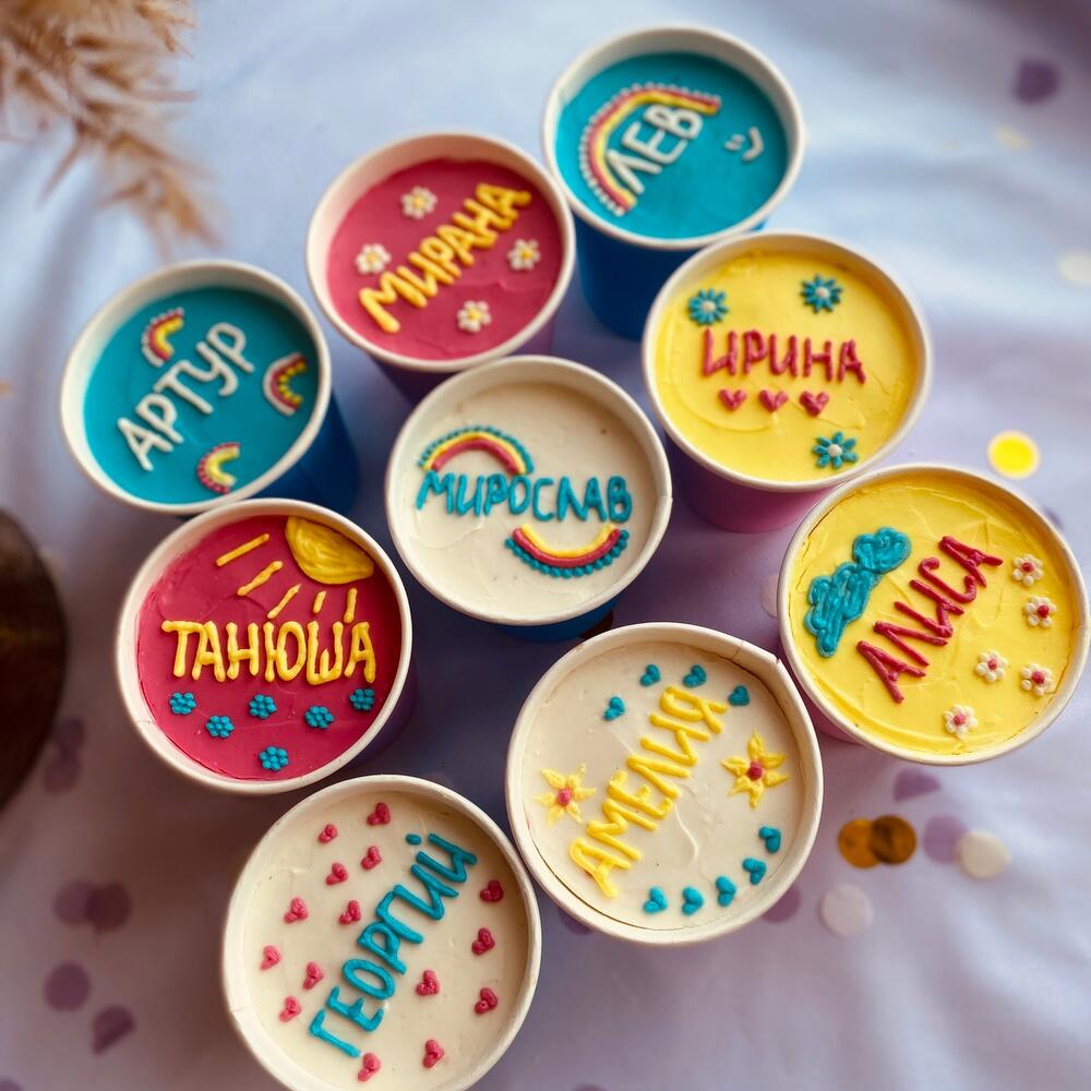 Cake to go/торт в стакане 220 мл /9 шт
