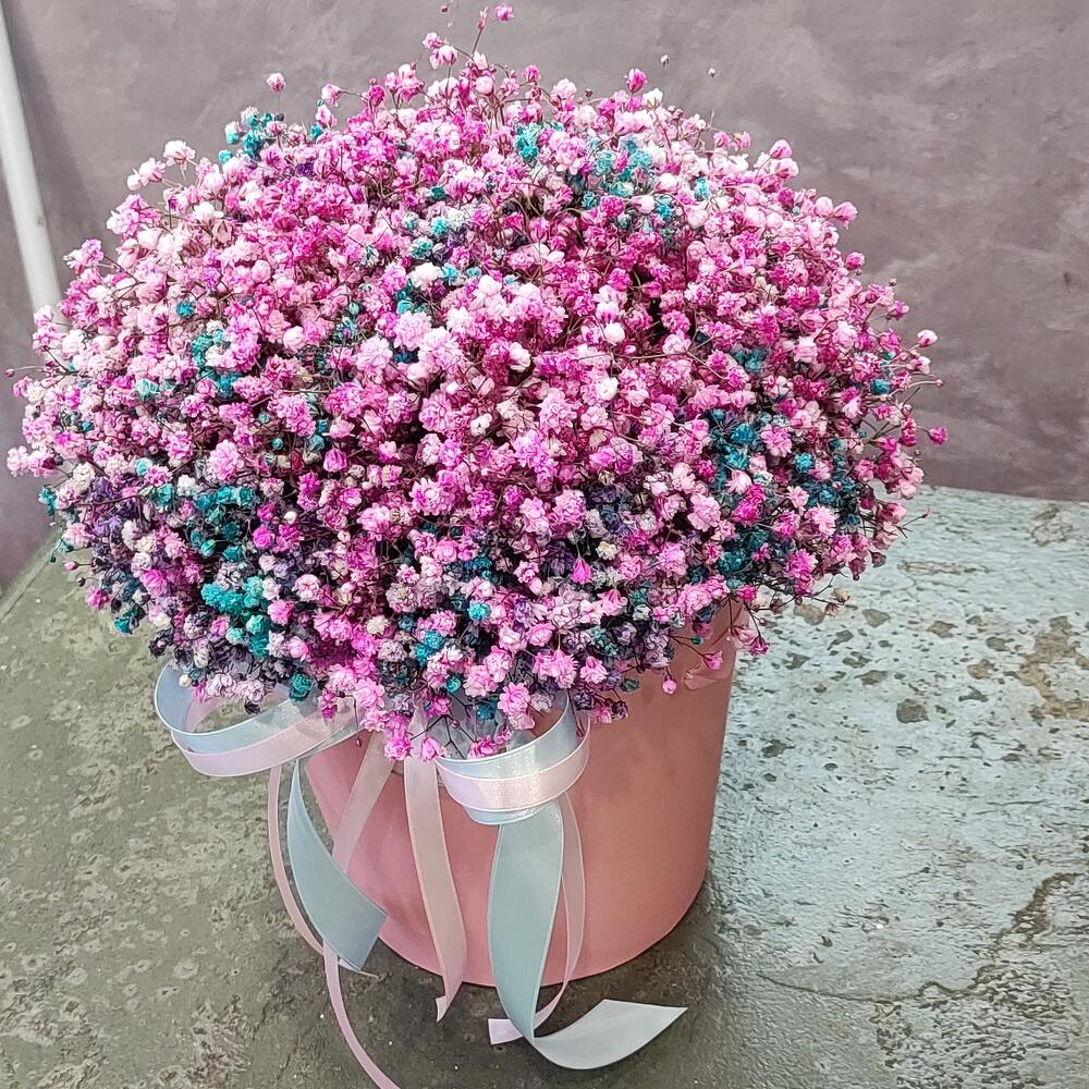 Цветы в коробке