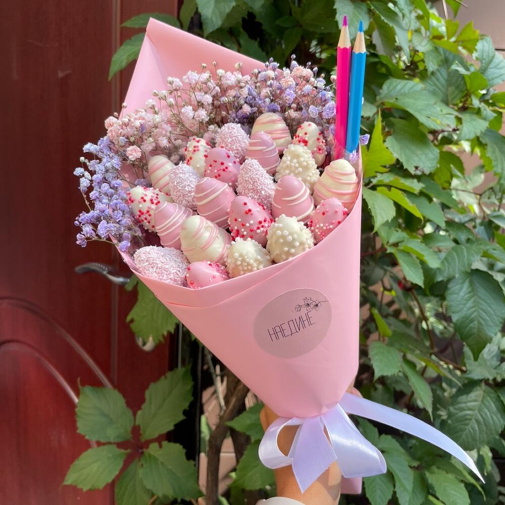 Букет с карандашами на 1 сентября 💕