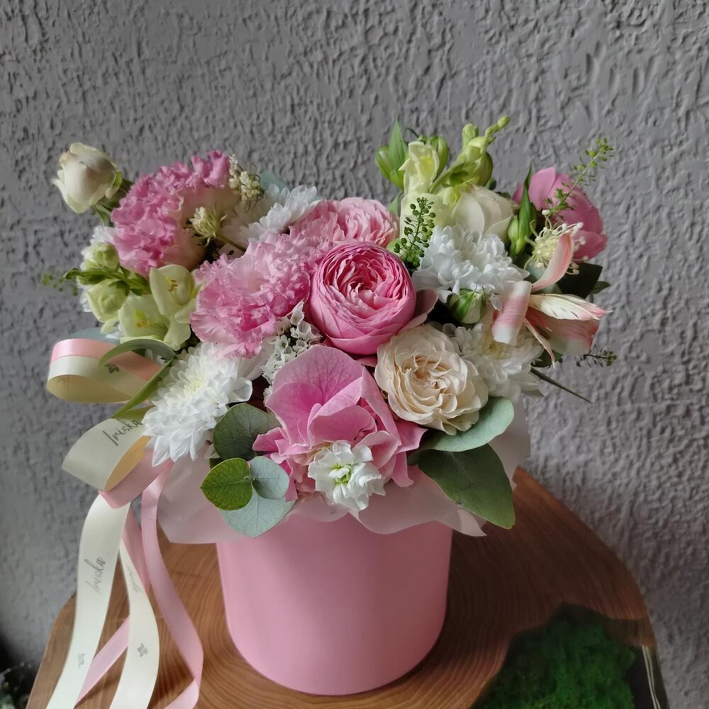 🌸Цветочная композиция в коробочке