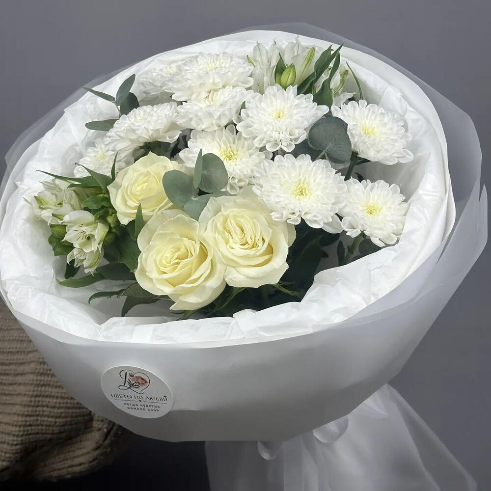 Букет "Белоснежка"