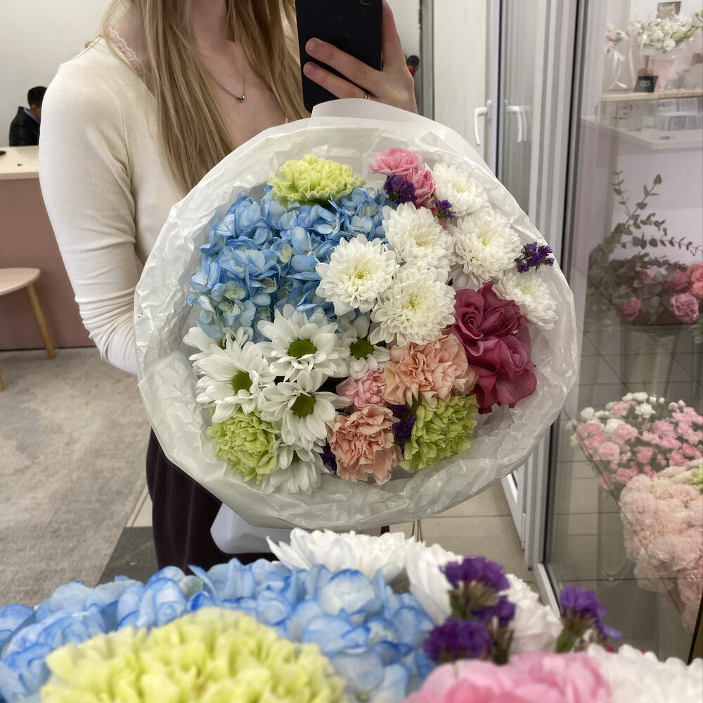 🩵🌸Дофаминовый букет Bloom Room🩵🌸