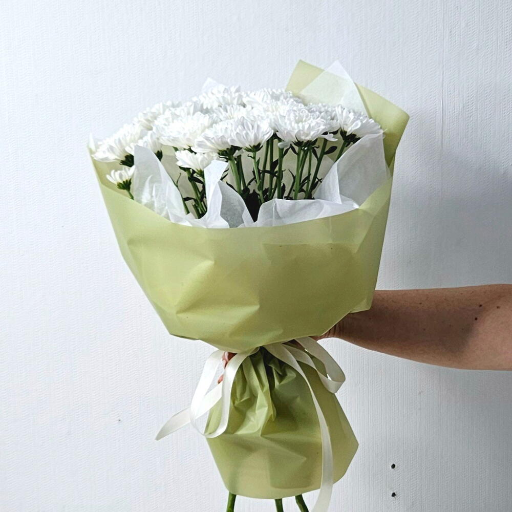 Алтай. Букет S  из 3 хризантем