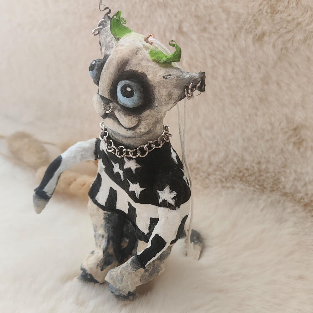 Ватная игрушка кот Кит Флинт