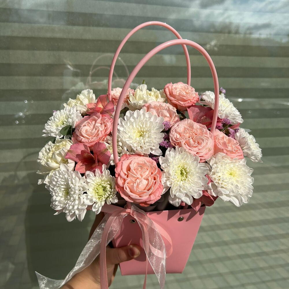Цветочки в сумке