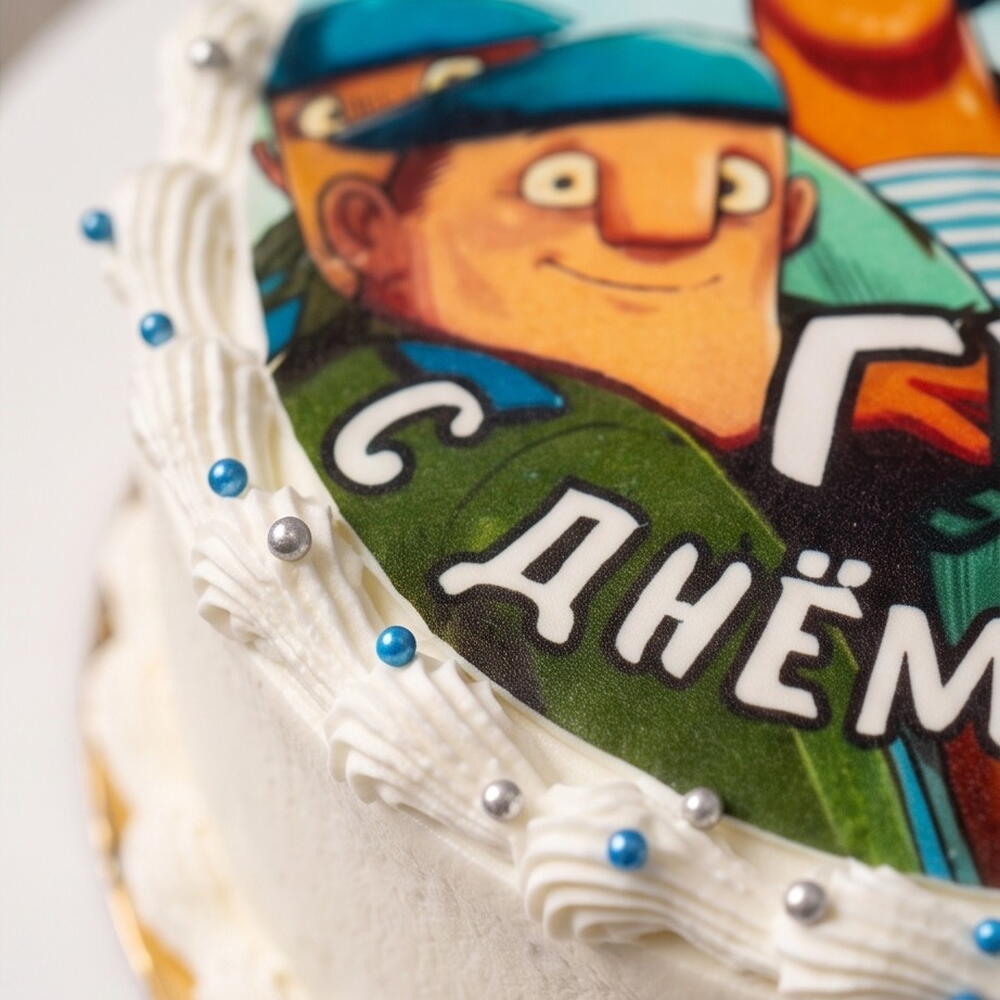 Торт "Молочная девочка" с малиной