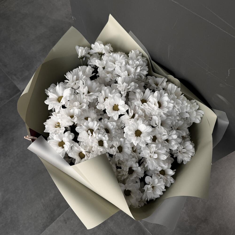 Букет кустовой хризантемы - "Fragrant Chrysantemum"