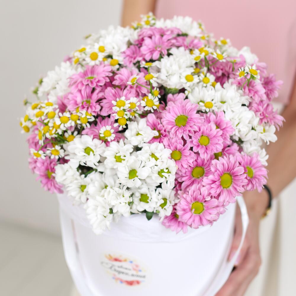 Цветы в коробке 🌸