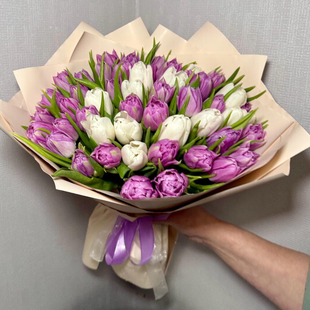 "Тюльпаны💜"