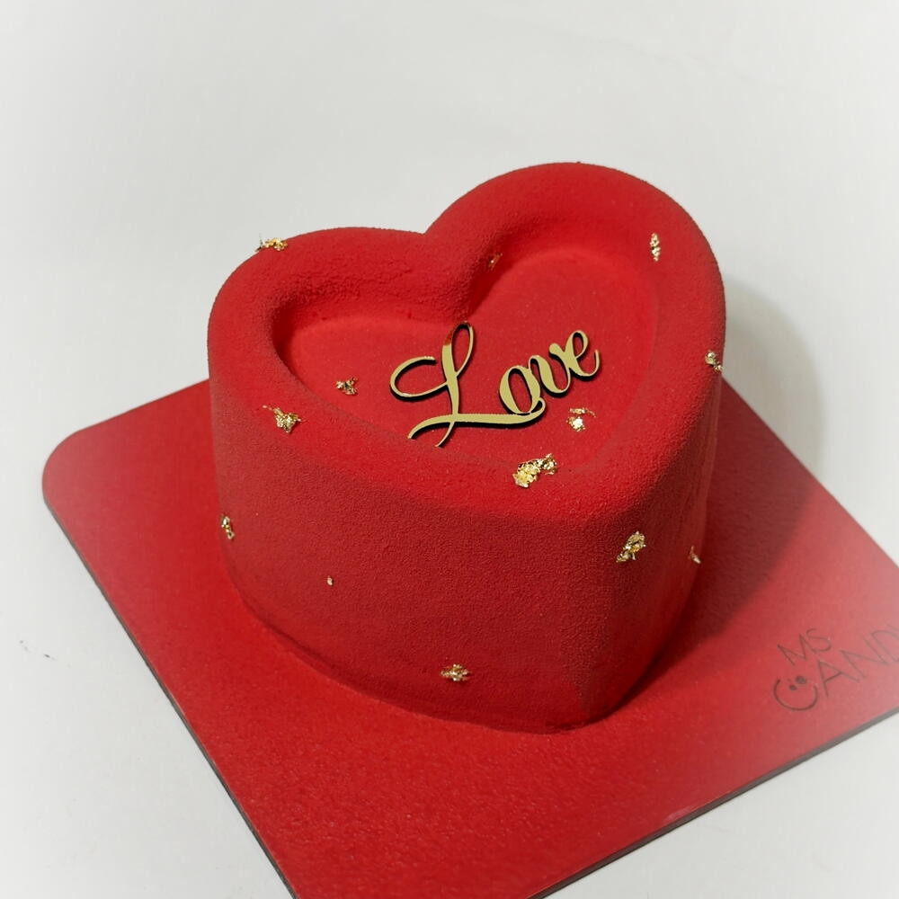 Муссовый бенто - торт "Love", девушке, маме, жене, на день рождения, день влюбленных, на 8 Марта